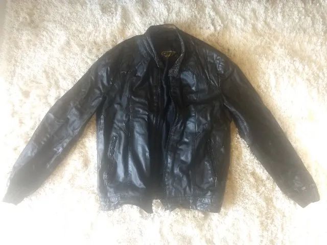 Jaqueta De Couro Legítimo Honda Original Ano 1984 - Foto 2