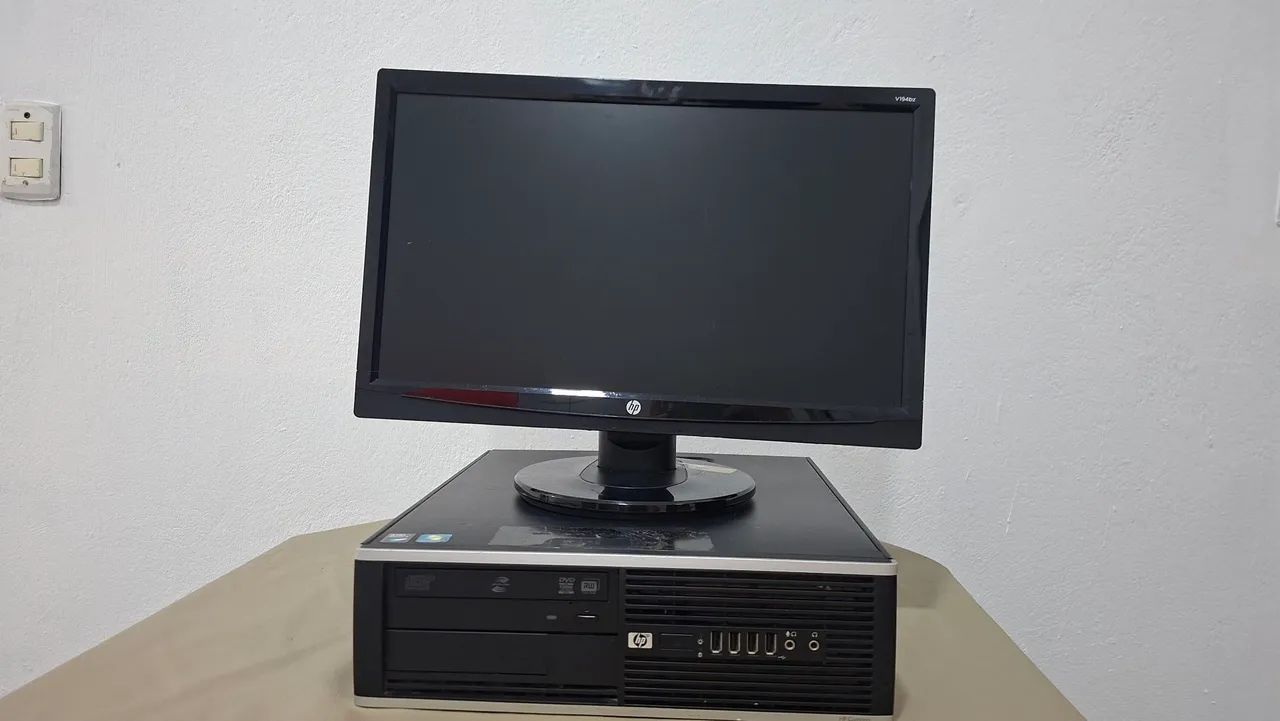 Computador HP completo com 4gb de ram e 500 de HD <br>18"<br>R$350 - Foto 2