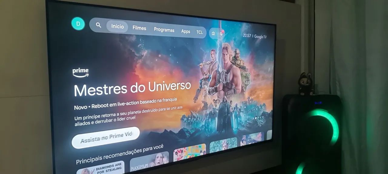 Smart tv TCL 65 4k android linda  - Foto 5