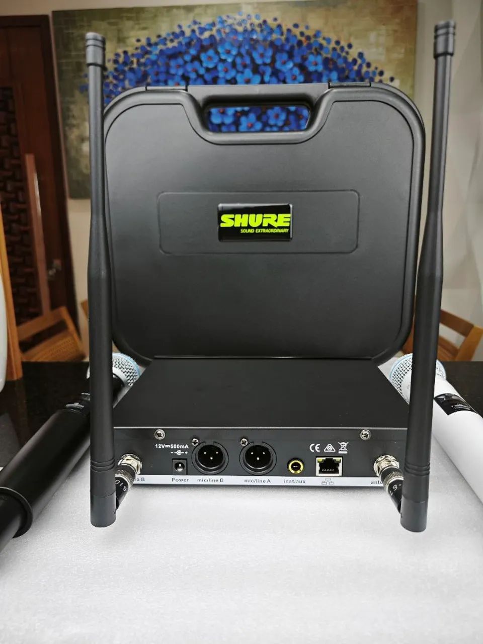 MICROFONE QXD24 DUPLO PROFISSIONAL + CASE  - Foto 5