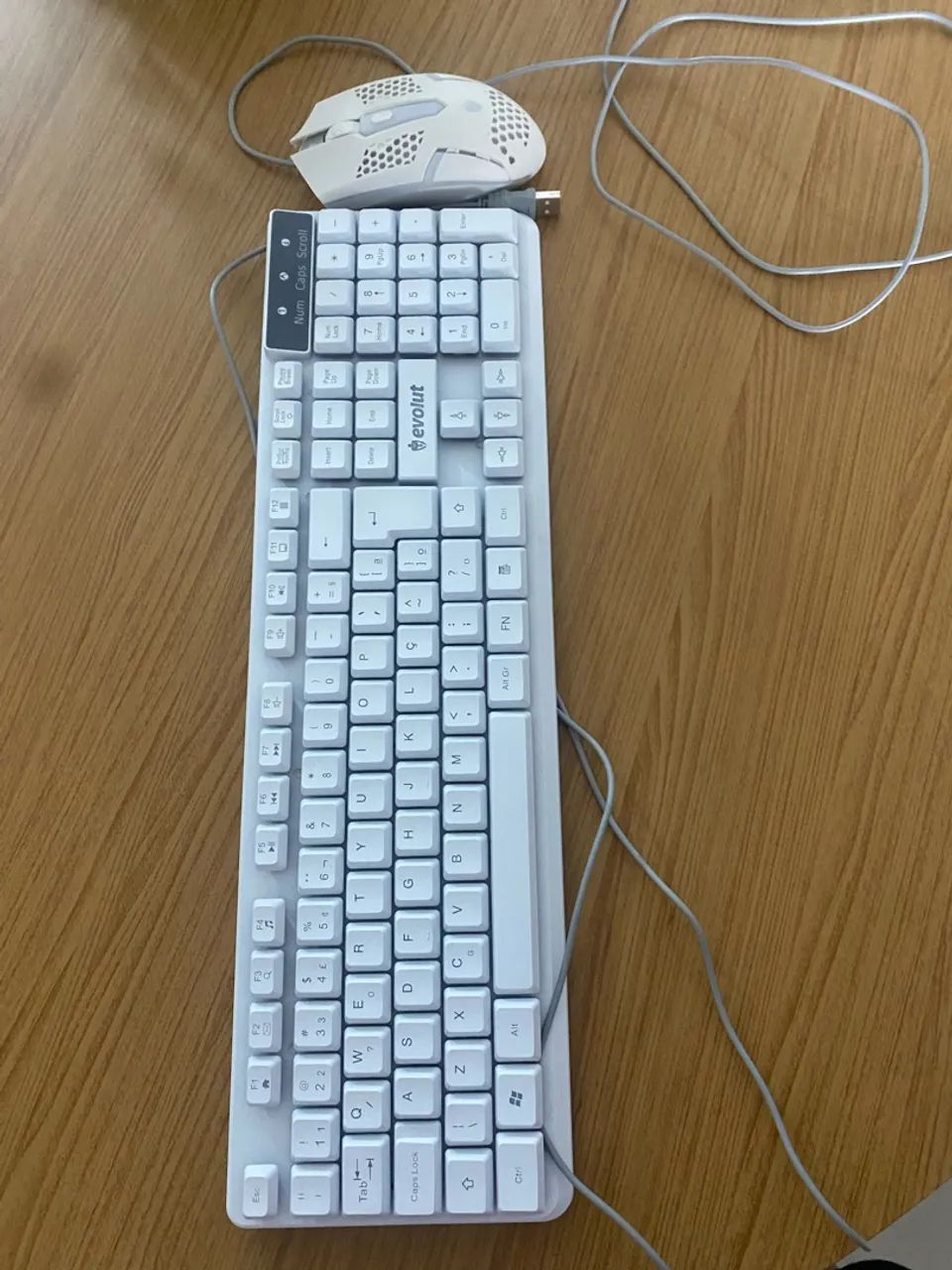 Teclado e mouse evolute para trabalho e jogo - Foto 2