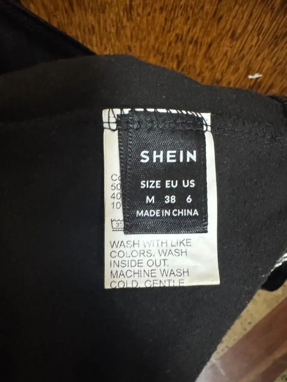 cropped shein preto m - Foto 2