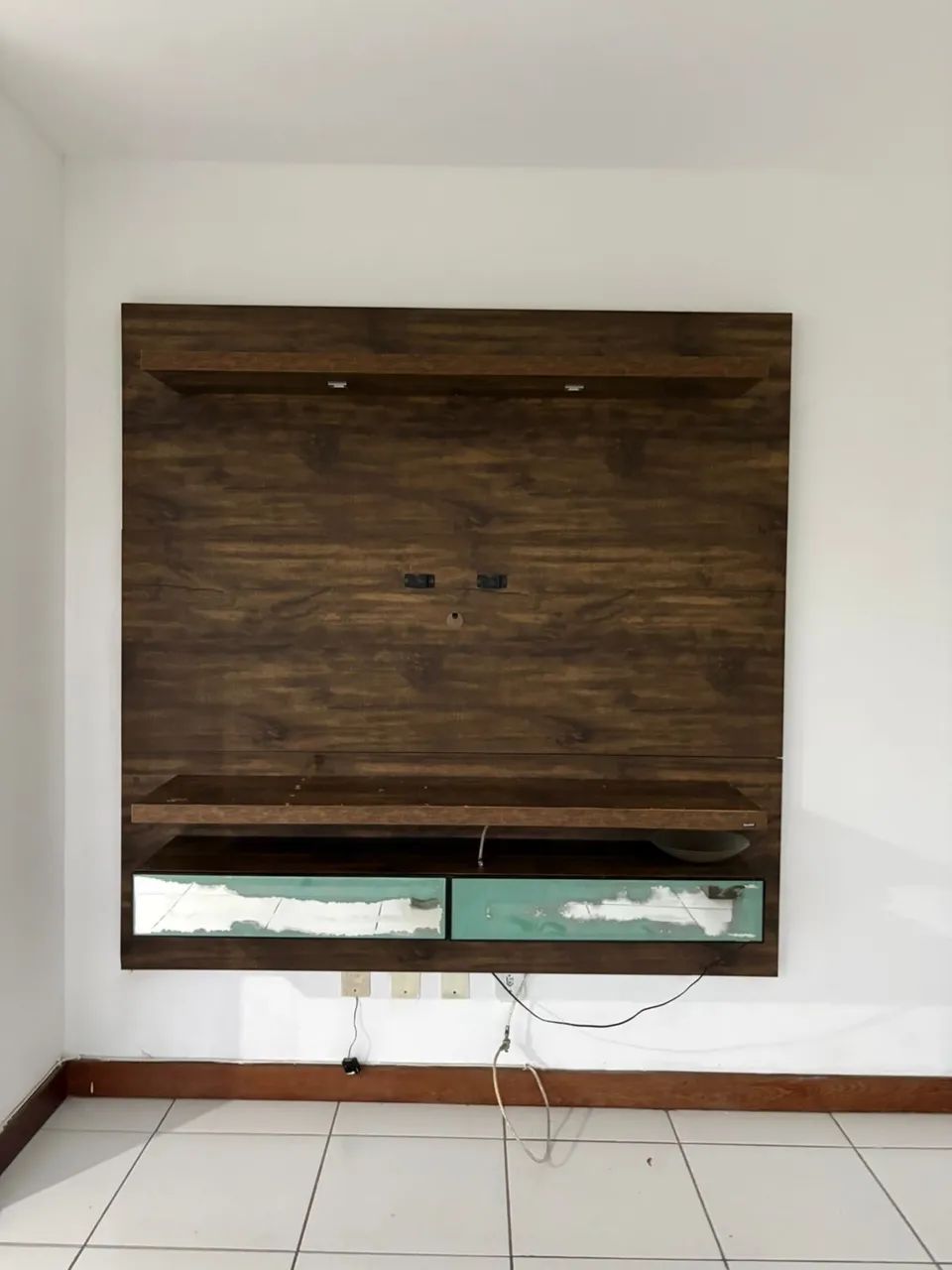Painel de parede / rack com gavetas - Foto 2