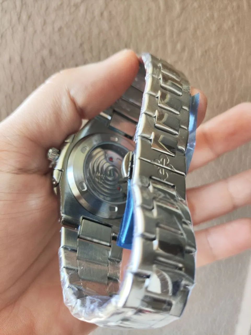 PATEK Azul Fundo de Vidro  - Foto 4