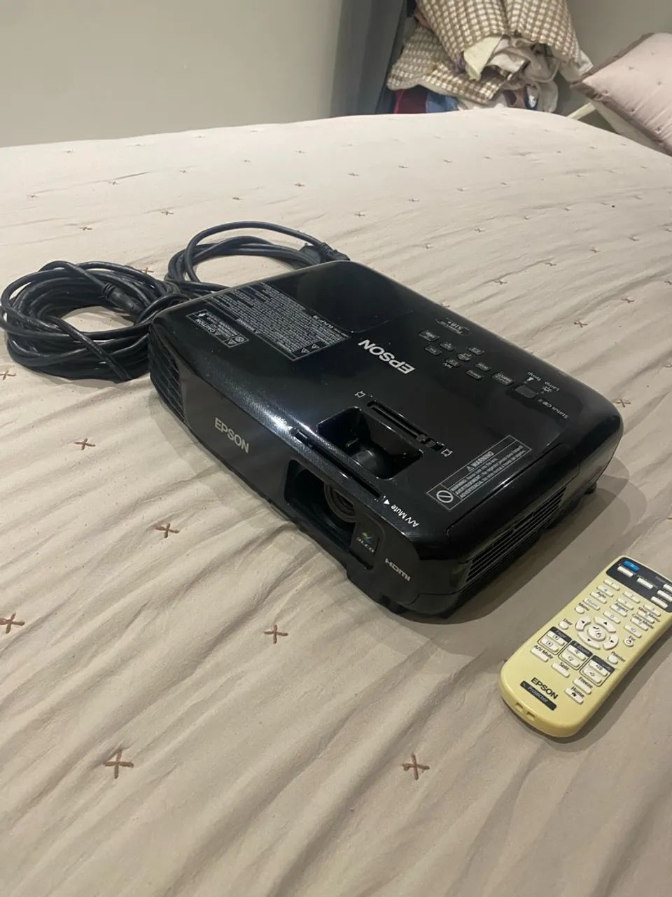 Projetor Epson S18+ Excelente estado!!! - Foto 4