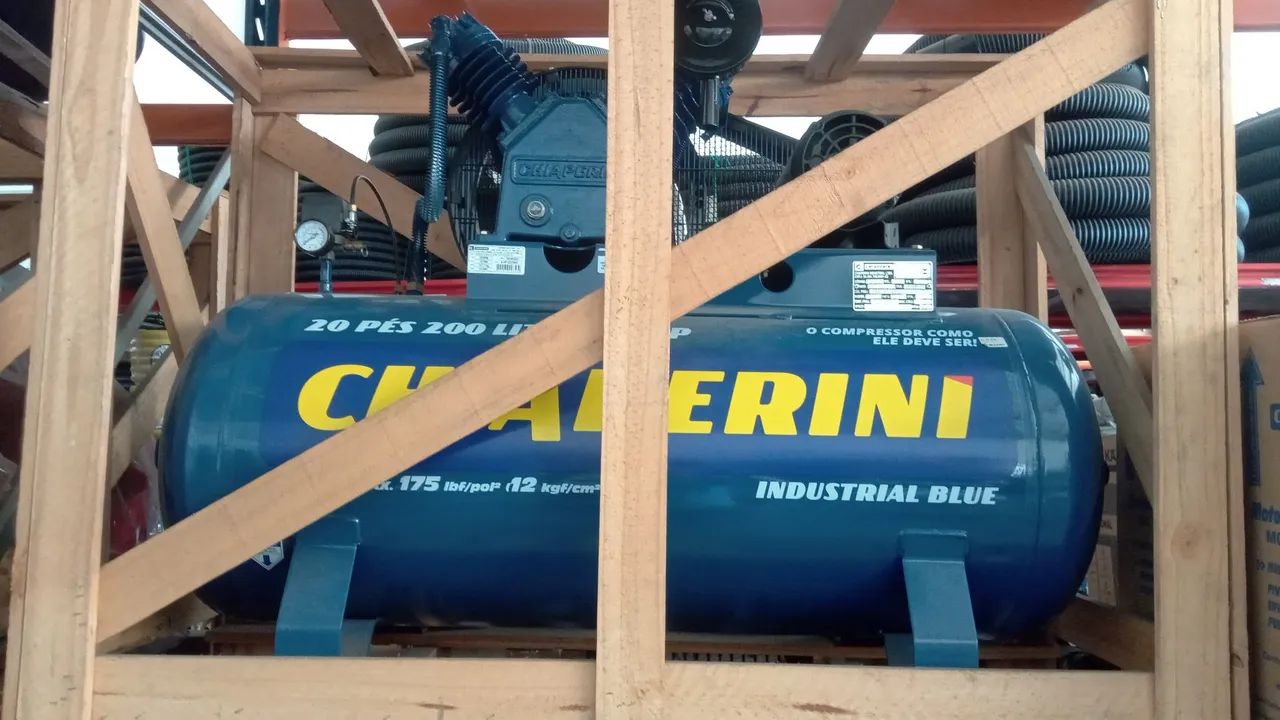 Compressor ar 20 pés blue rch 200 l 5hp