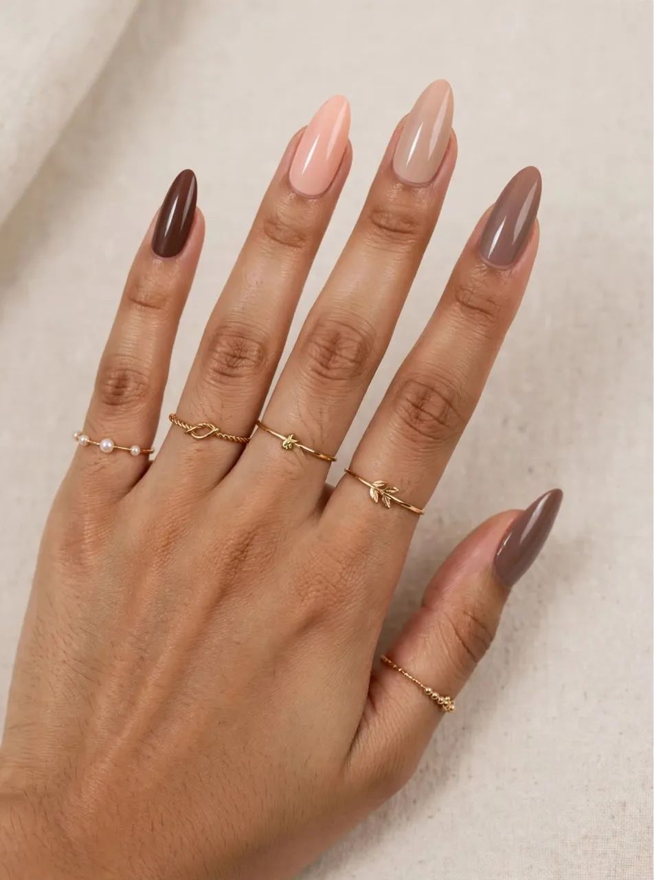 Unhas postiças nude amêndoa  - Foto 2