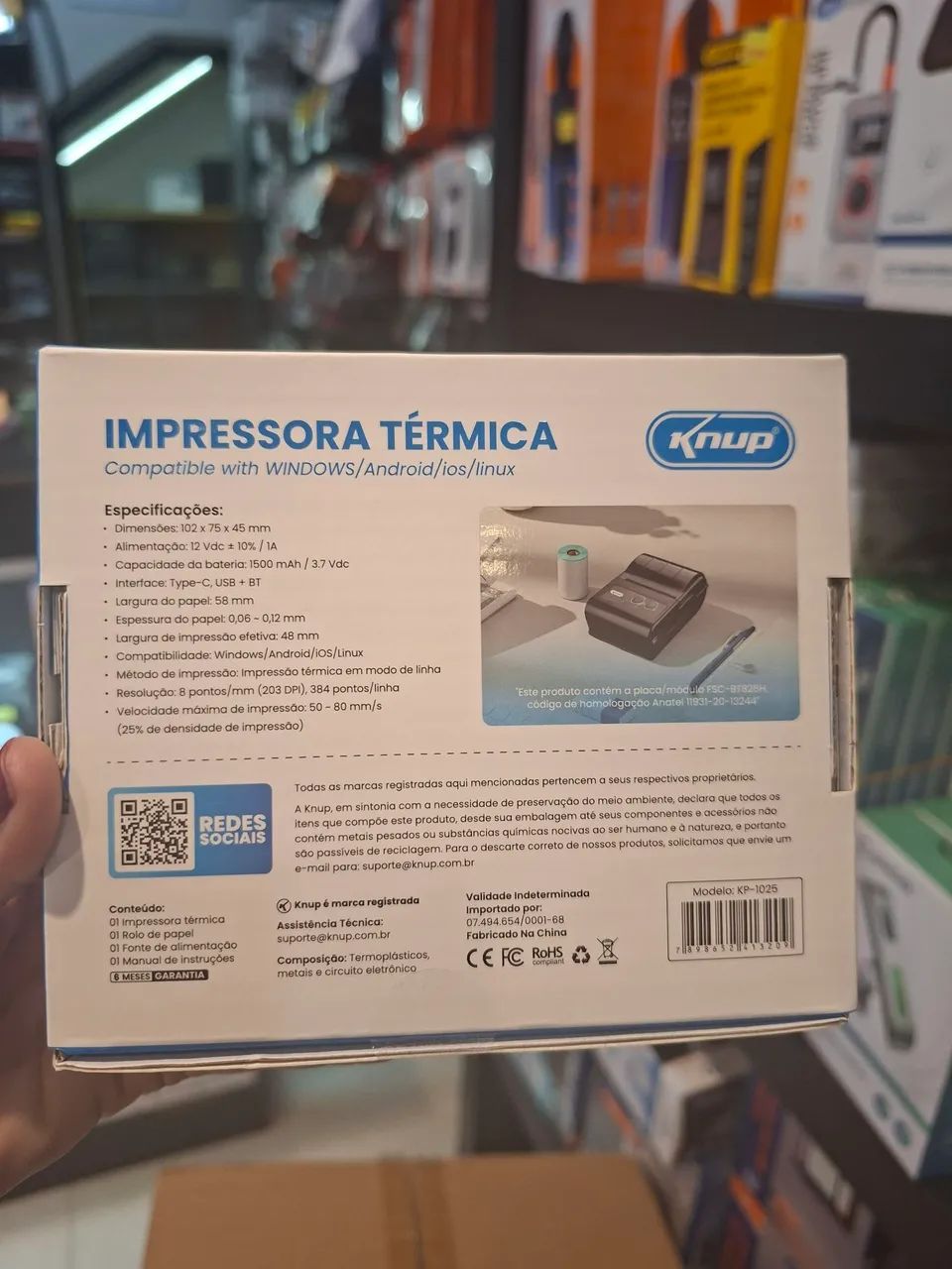 Impressora térmica knup - Foto 2