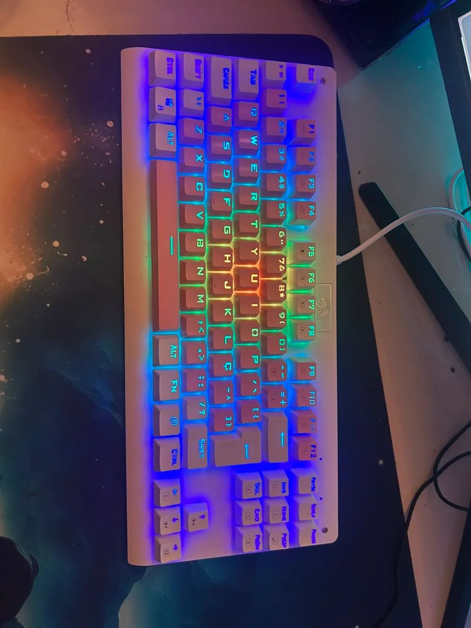 Teclado mecânico gamer 1 mês de uso  - Foto 2