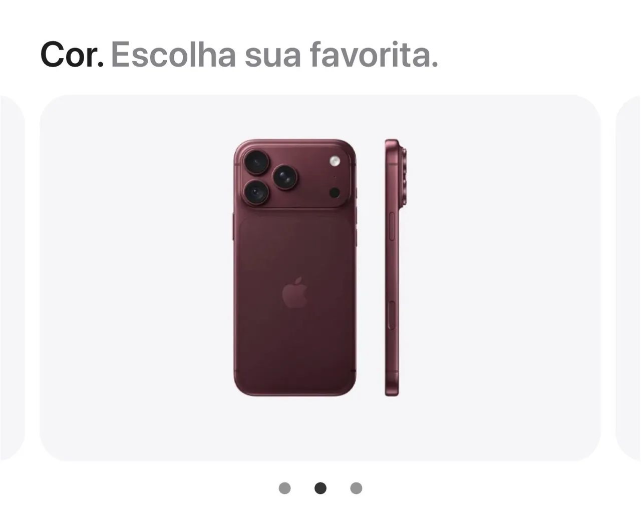 IPHONE 18 PRO MAX 256 GB BORDÔ 