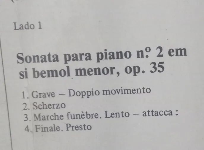 LP Chopin Recital Ivo Pogorelich Ótimo Estado - Foto 3