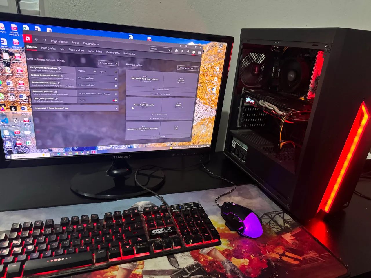 PC Gamer - Ryzen 5 - RX480