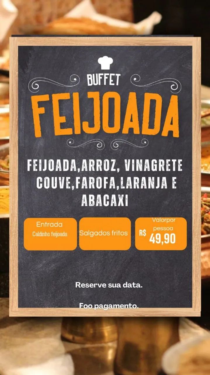 Buffet feijoada 