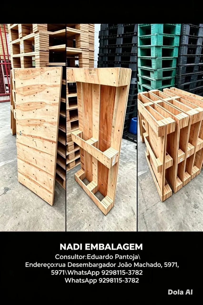 pallet de compensado 80 por 1,20 - Foto 2