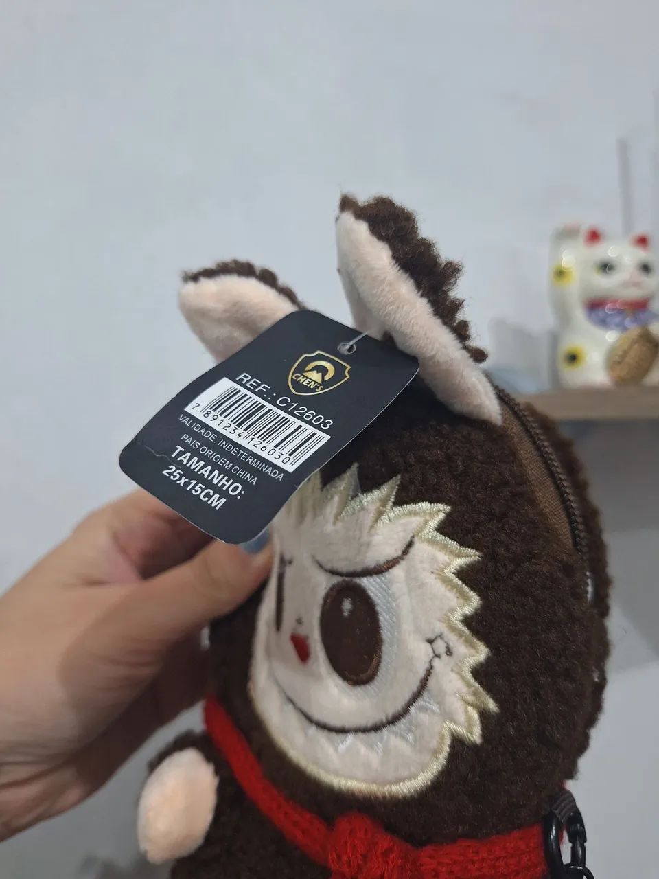 Bolsa de pelúcia Labubu - Foto 2