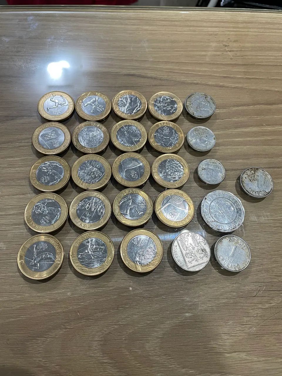 Moedas coleção antigas 