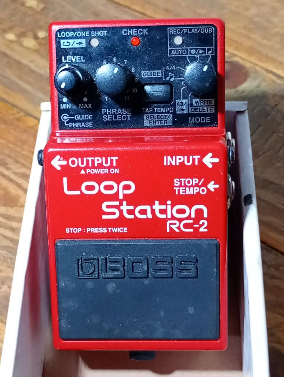pedal rc 2 boss