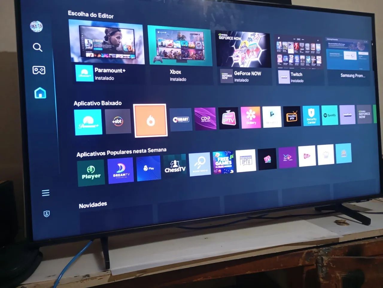 TV Samsung 43 polegadas Smart 4 K  - Foto 5