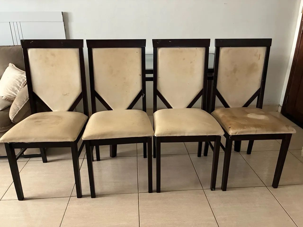 Conjunto de Sala de Jantar de madeira maciça - Foto 5