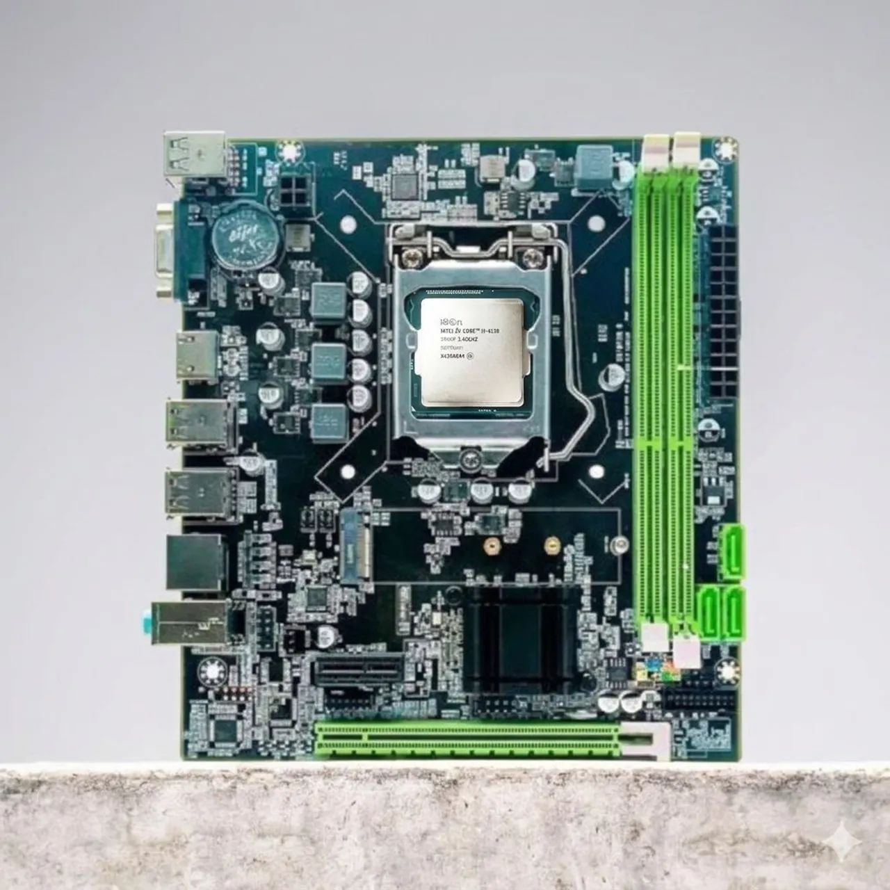 Kit placa mãe H81 + Core I3 4130
