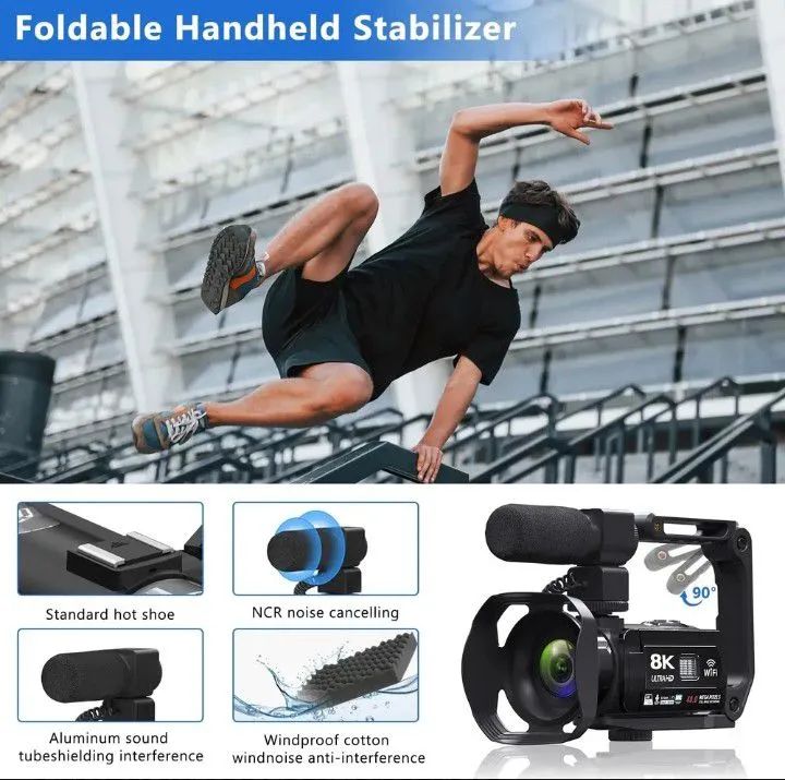 Camera hdv01 8k 
