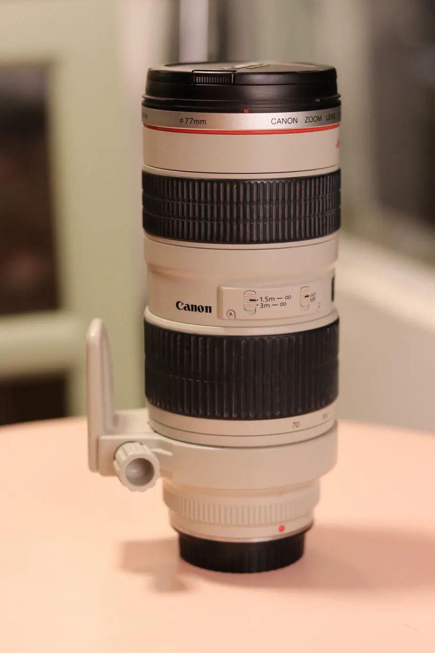 Lente Canon 70-200 f/2.8 L USM EF | Pouquíssimo uso - Foto 3