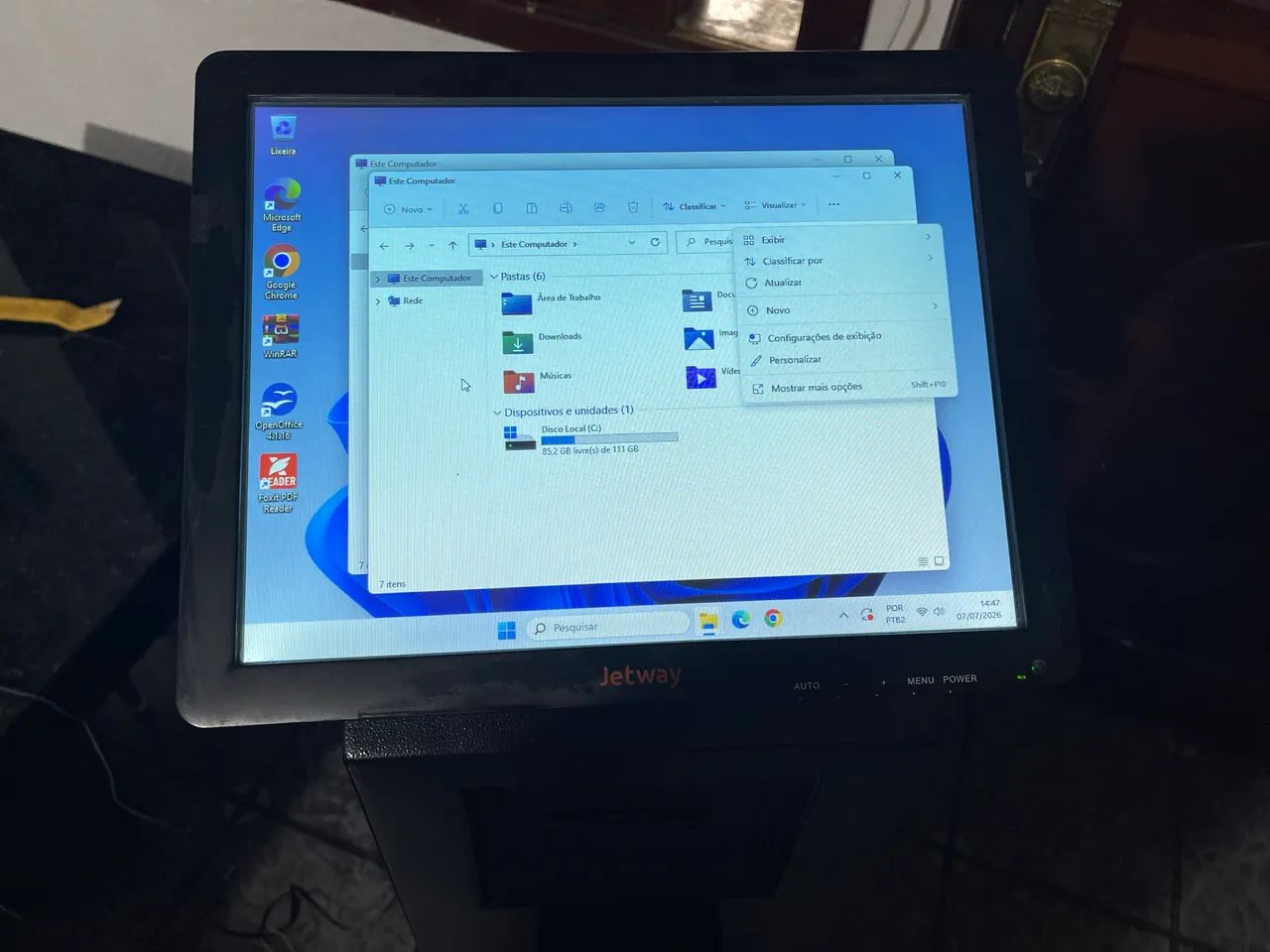 Totem de Autoatendimento, com PC interno integrado e monitor  - Foto 3