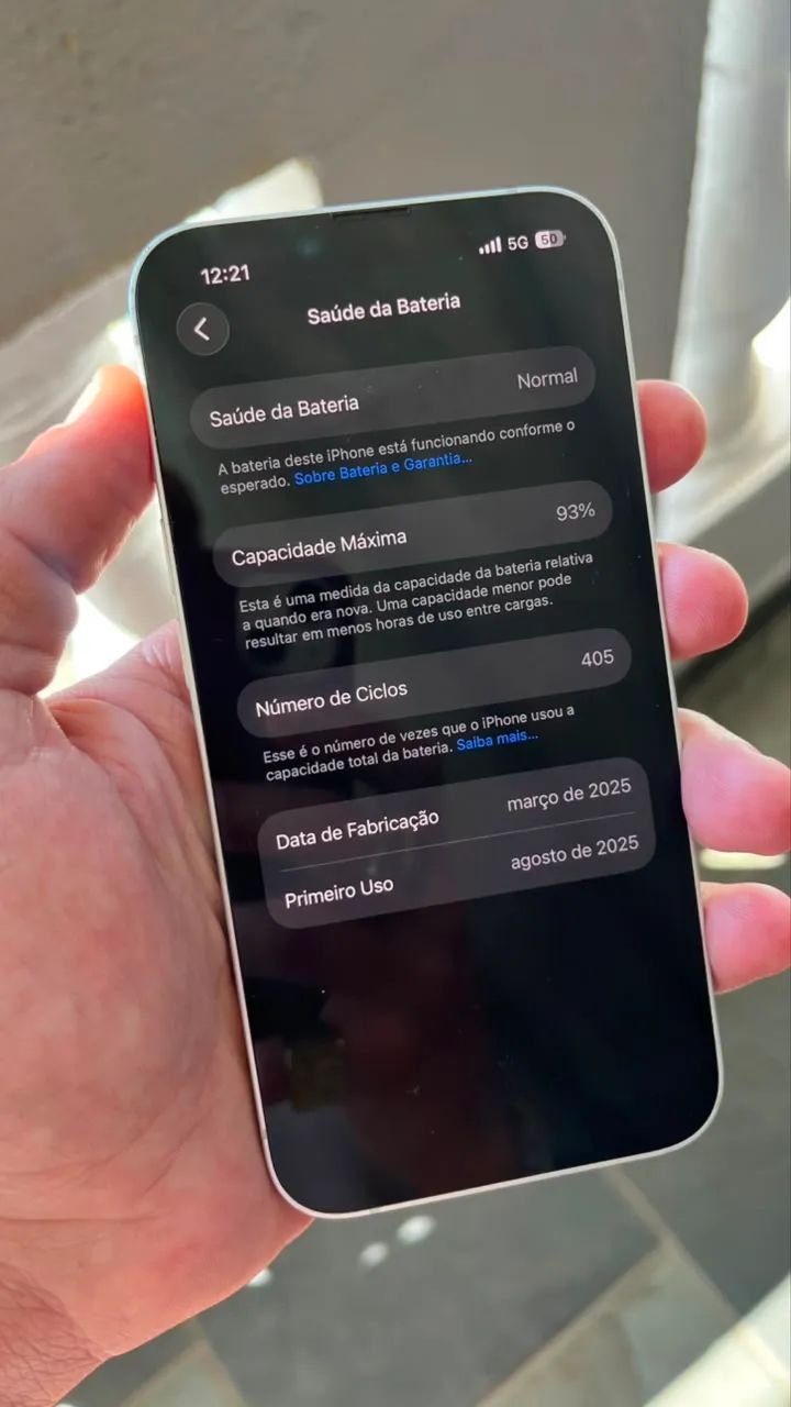 iphone 16E 128 Branco  - Foto 2