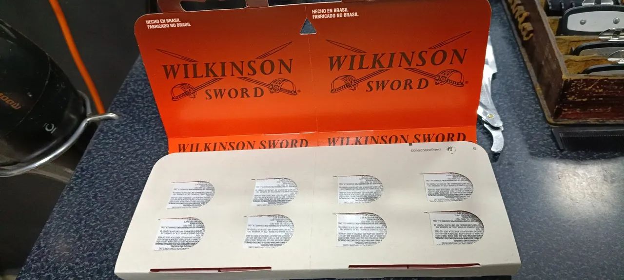 Cartela de Lâminas de barbear Wikinson  - Foto 4