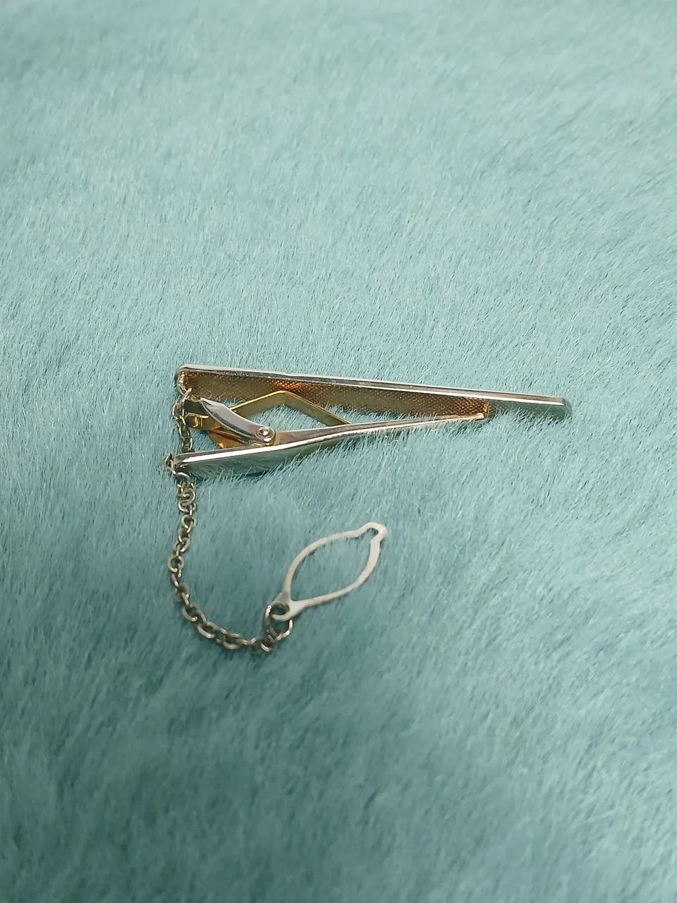 prendedor de gravata lanvin vintage 24kgf - Foto 3