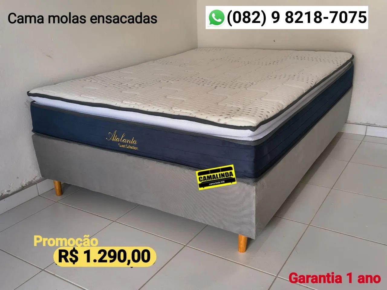 Cama Box Entrega Grátis Para Maceió Alagoas  - Foto 2