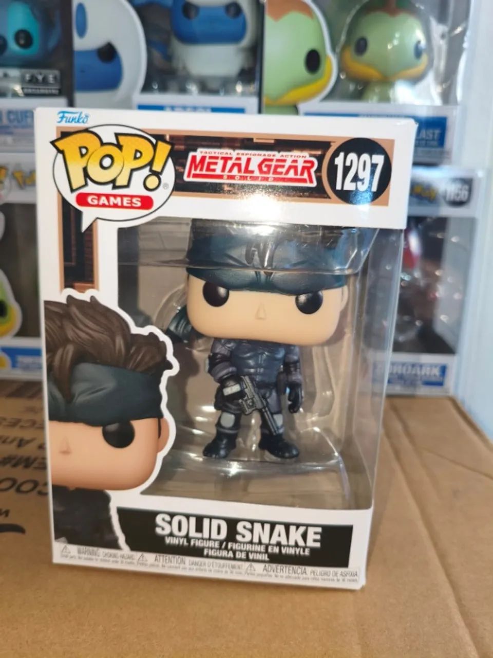 Funko Pop! Games: Solid Snake #1297- Metal Gear Solid (Tactical Espionage Action)  - Foto 2