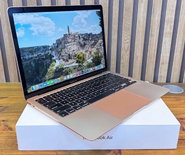 Apple MacBook Air 2020 A2179 Mem 16gb Ssd 256 Gold Impecável
