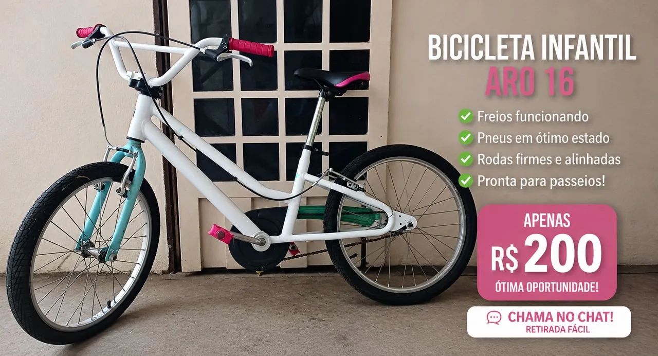 Bicicleta infantil 