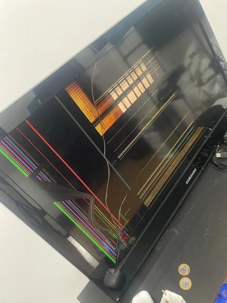 TV Samsung 32 polegadas - Para retirada de peças ou conserto