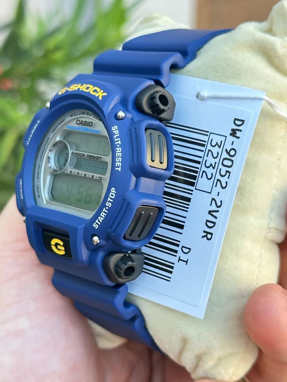 Relógio Casio G-Shock DW-9052 Novo original azul - Foto 2