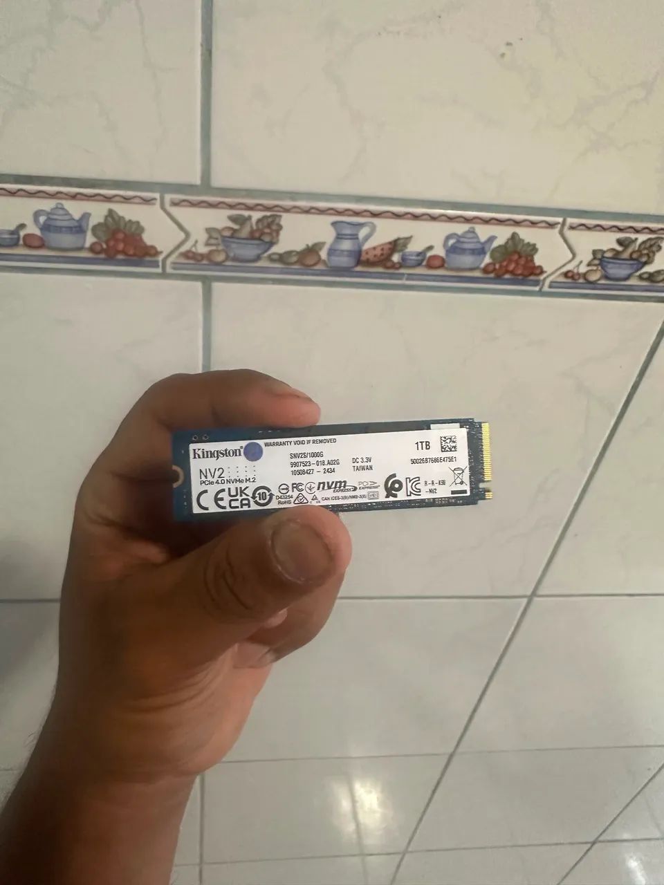 NVME 1TB KINGSTON 100%FUNCIONANDO 