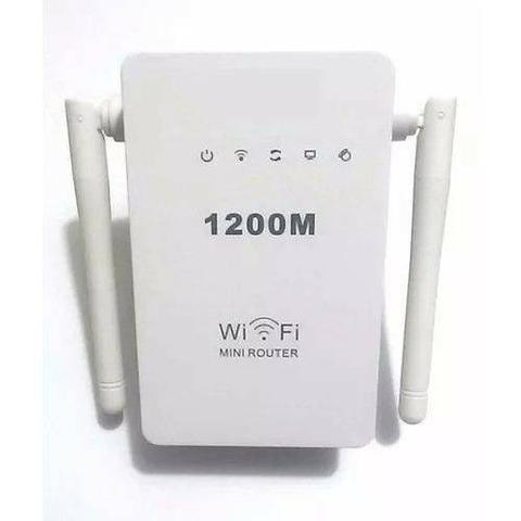 Repetidor wifi com duas antenas
