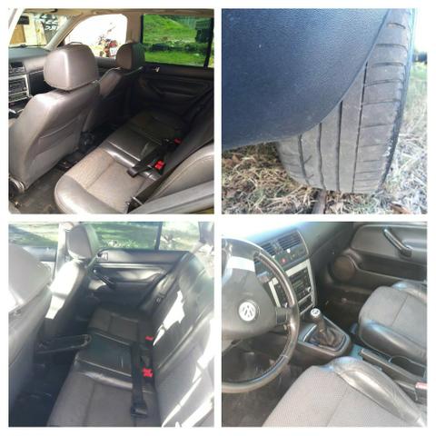 Golf Sportline 1.6 2011 top de linha airbag teto solar Banco couro roda de liga leve ABS - Foto 4