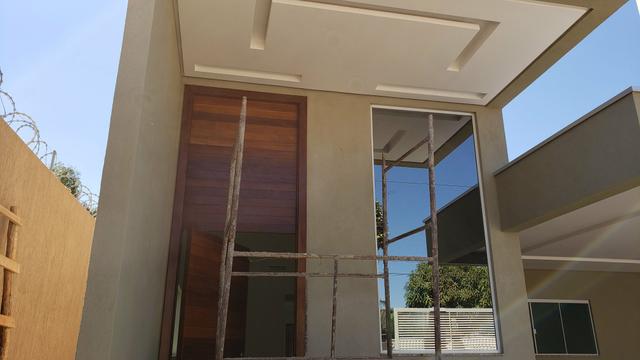 Casa nova 3quartos 3suites piscina churrasqueira rua5 Vicente Pires - Foto 2