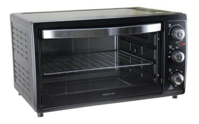 Forno novo Elétrico 50 Litros Fe50-02 Preto Agratto - 220v - Foto 2