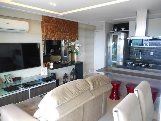 Apartamento no Allegro 14º andar, todo projetado, 3 quartos, 2 vagas - Foto 2