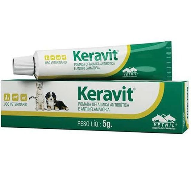 Keravit pomada oftálmica lacrada