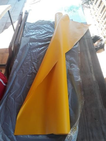 Vendo lona de toldo amarela - Foto 3