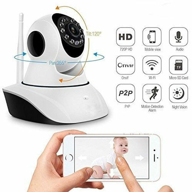 Camera Ip wi-fi 360 graus