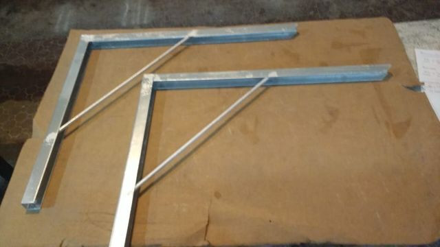 Cantoneiras reforçadas 63x53