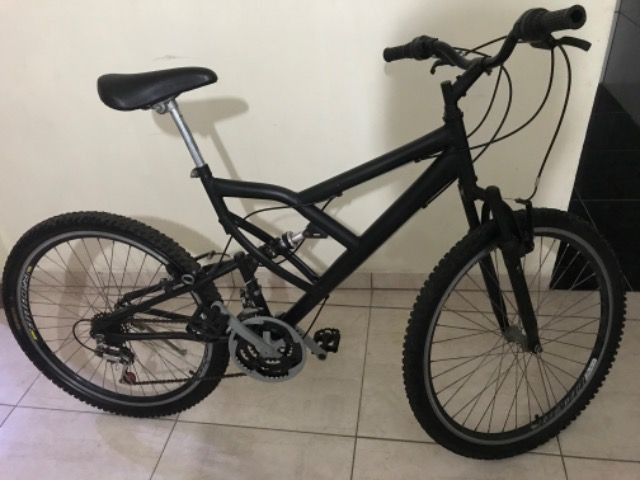 Bicicleta 3 amortecedores