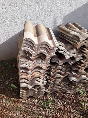 Telhas de concreto