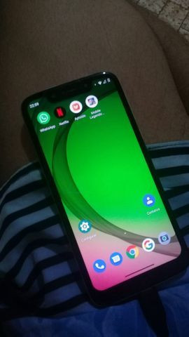Moto g7play edição especial. dourado - Foto 2