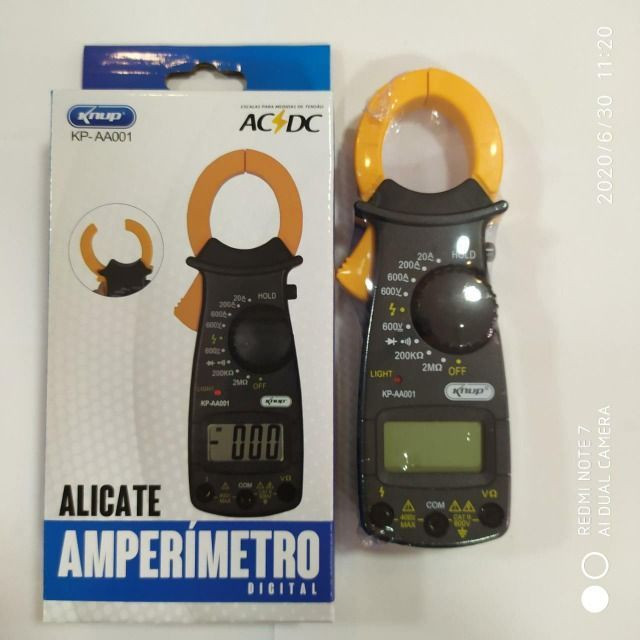 Alicate Amperímetro Modelo KP-AA001 - Knup
